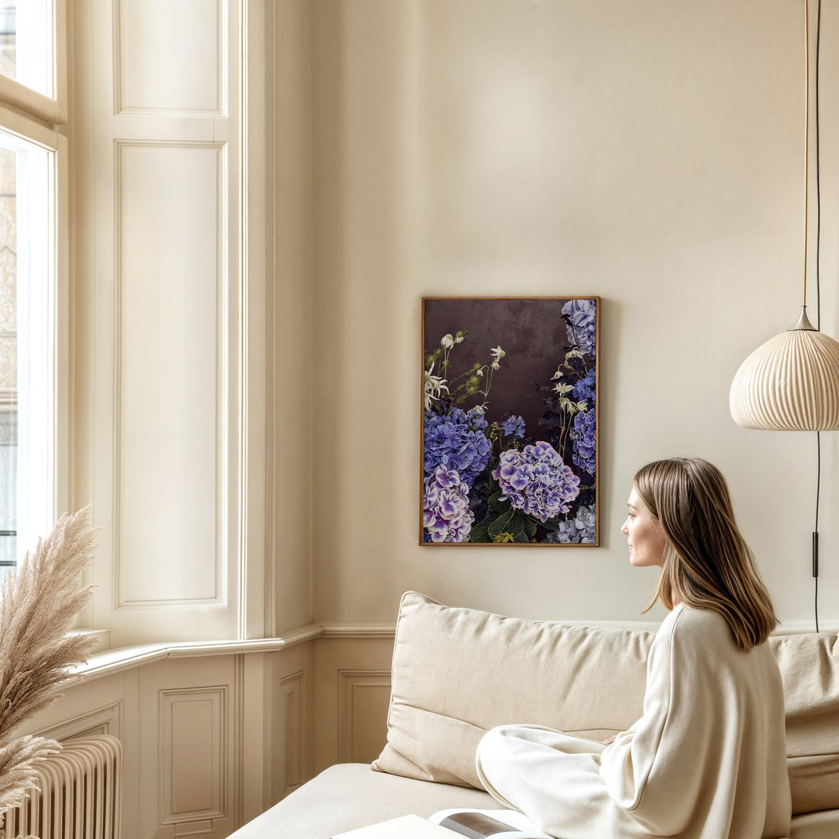 Austin Bloom Fine Art Print Grandfather's Hydrangea