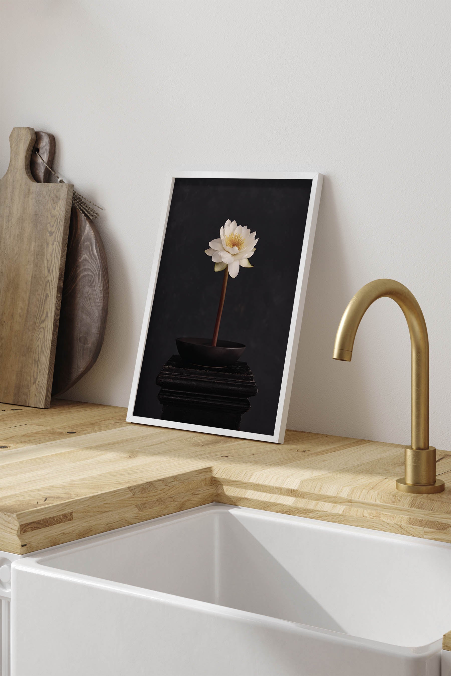 Austin Bloom Fine Art Print Water Lily - Fine Art Print