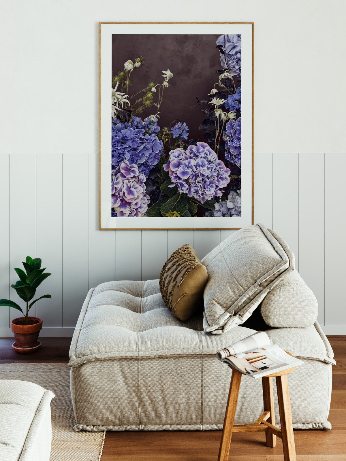 Austin Bloom Fine Art Print Grandfather's Hydrangea