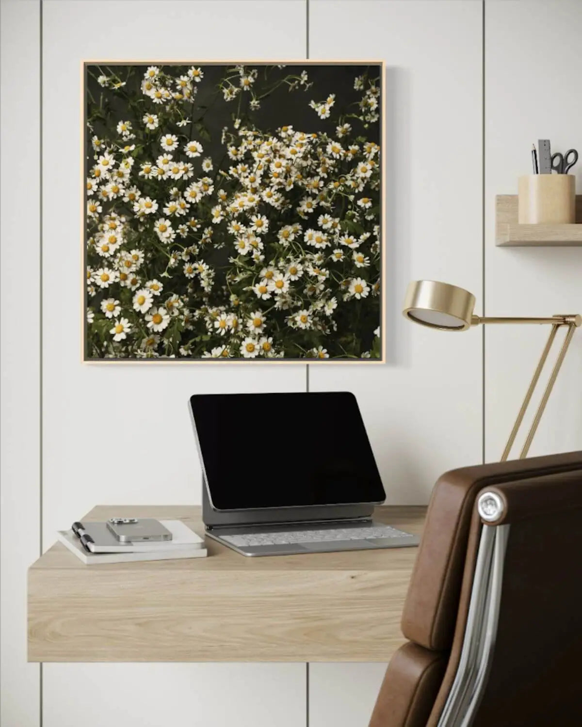 Austin Bloom Fine Art Print Chamomile Basking