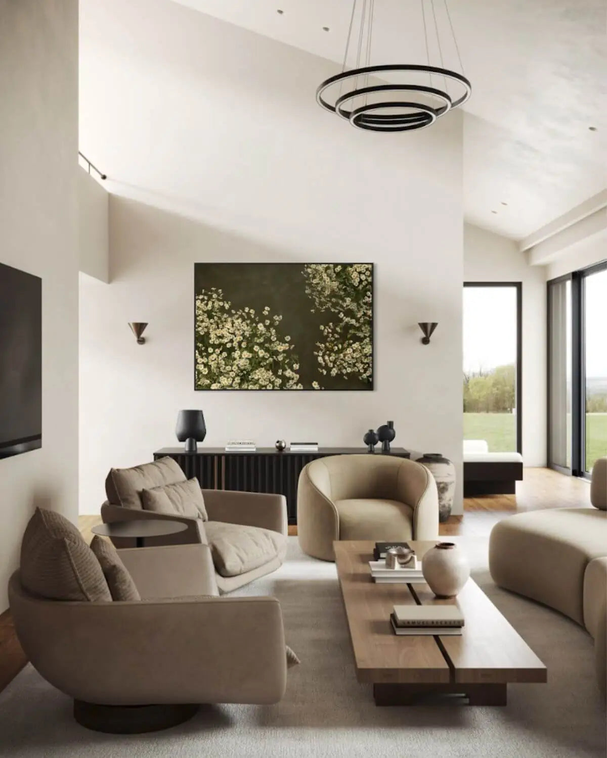 Austin Bloom Fine Art Print Chamomile Landscape