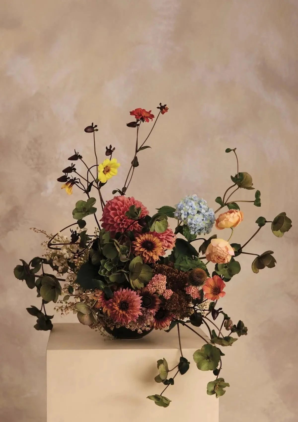 Austin Bloom Fine Art Print Dutch Masters 2 on a beige pedestal against a beige background