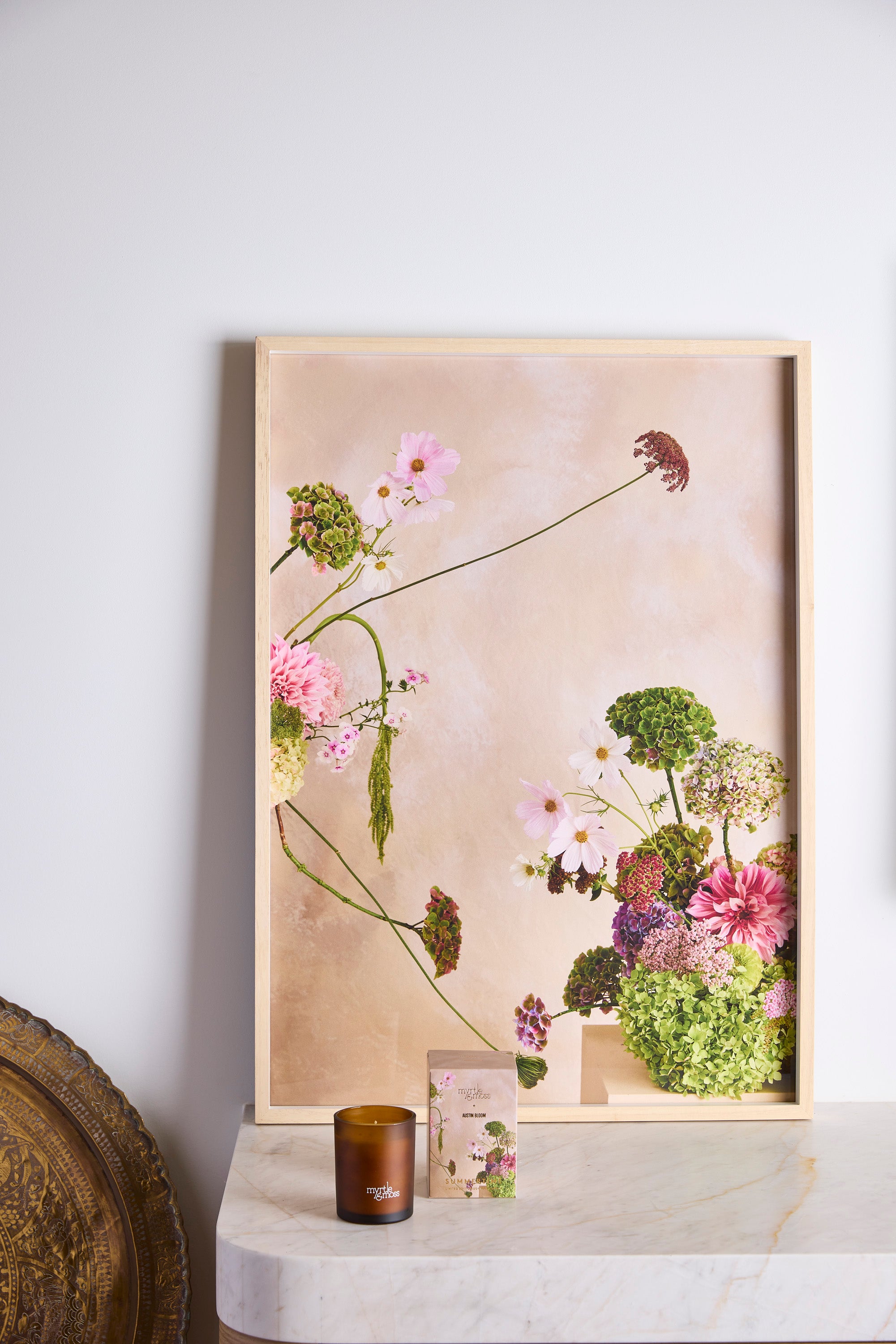 Austin Bloom Myrtle & Moss x Austin Bloom – Mother's Day Summertime Candle
