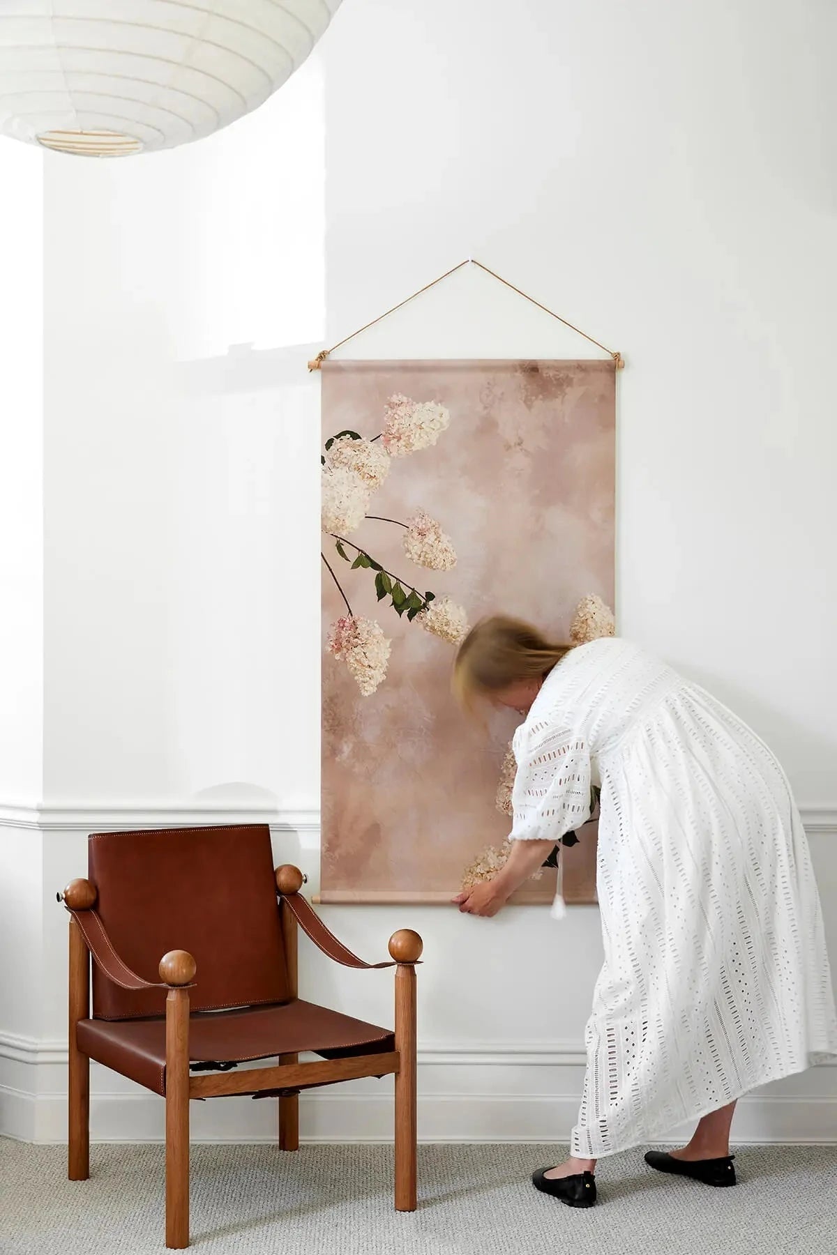 Austin Bloom Wall Hanging Standard | 760 mm x 1410 mm Paniculata Wall Hanging
