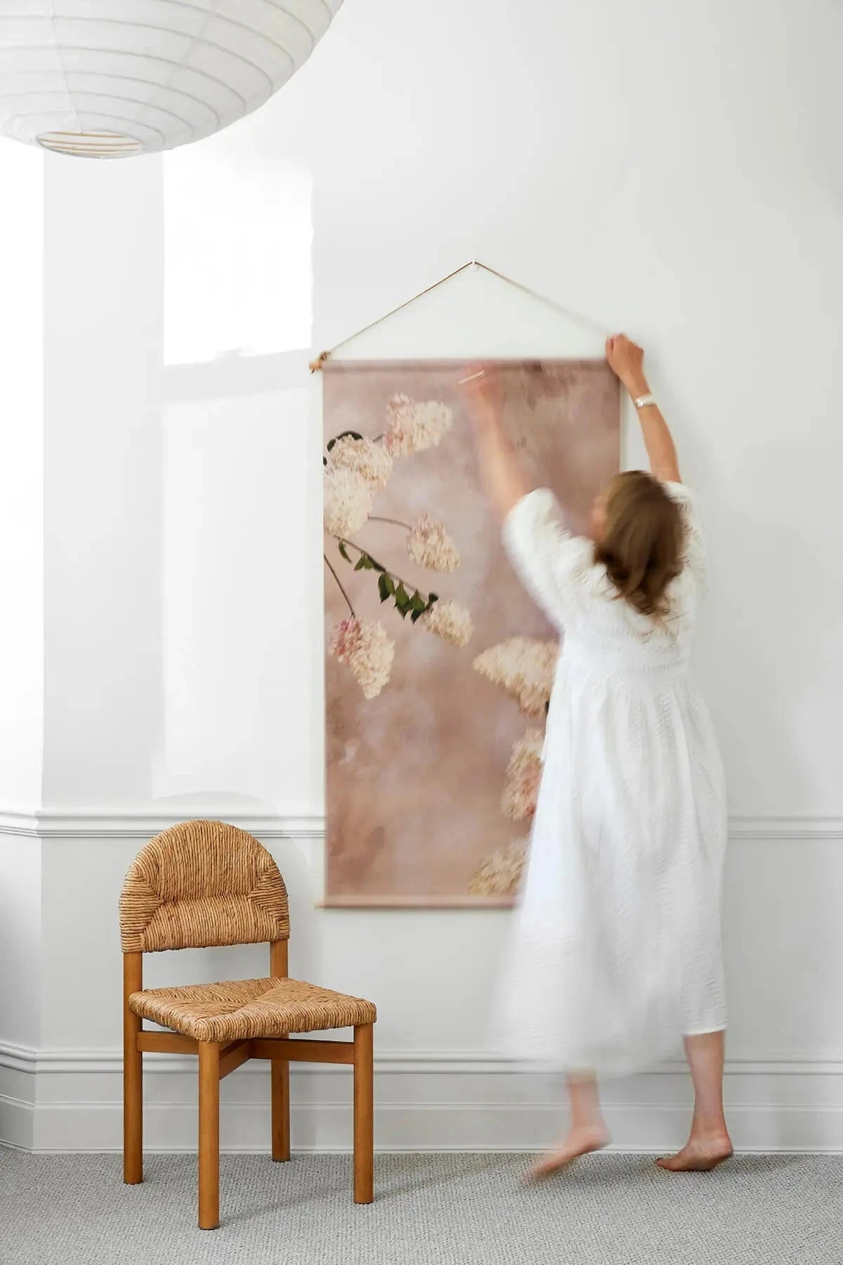 Austin Bloom Wall Hanging Standard | 760 mm x 1410 mm Paniculata Wall Hanging